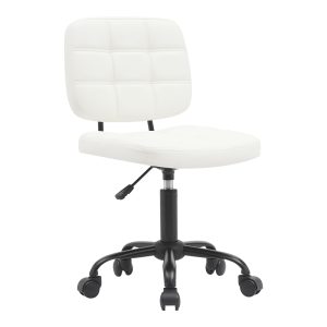 360 000010 Office chair Sedia pakoworld pu white 50x50x75-85cmOffice furniture > Labor office chairs