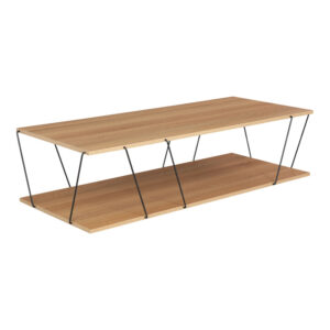 Coffee table Tars Argos The Classic sonoma-black 120x50x30cm