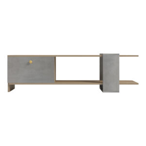 230 000043 1 Standi Argos The Classic TV stand in sonoma-grey cement color 120x25x36.8cm