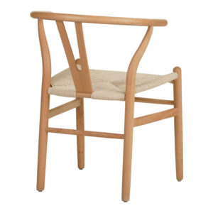 029 000285 2 Wishbone chair Argos The Classic rubberwood-rope in natural shade 53.5x57x74cm