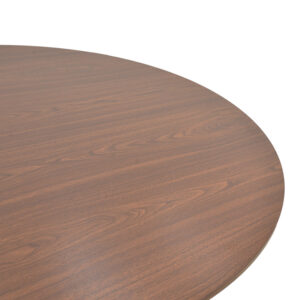 029 000357 3 Karulo Argos The Classic table mdf in walnut shade Φ120x76cm