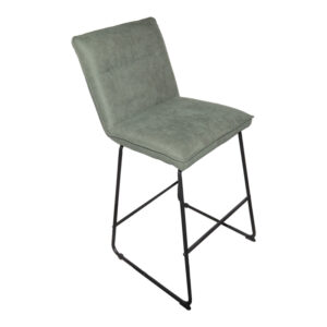 Bar stool Essential Argos The Classic chaki fabric-black metal leg 53x64.5x107cm