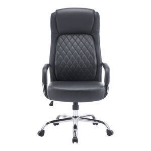 033 000025 3 Manager office chair Rianda Argos The Classic black pu 70x6x116-124cm
