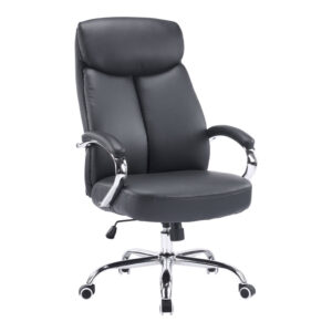 Manager office chair Venza Argos The Classic black pu 70x65x117-124cm