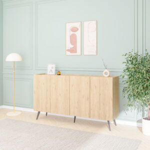 039 000200 Kudro Argos The Classic sideboard in oak shade 180x43x100cm