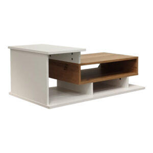 049 000107 1 Coffee table Nuvele Argos The Classic in white-sonoma shade 90x50x35cm