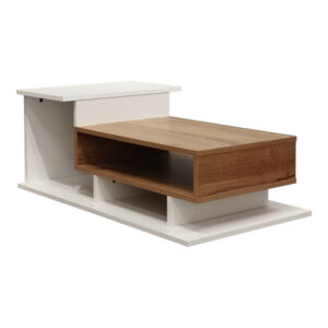 049 000107 3 Coffee table Nuvele Argos The Classic in white-sonoma shade 90x50x35cm