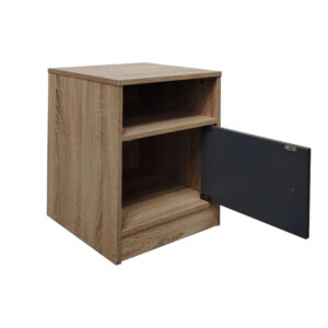 049 000112 1 Foly Argos The Classic bedside table with a cabinet in sonoma-anthracite shade 40x40x50cm