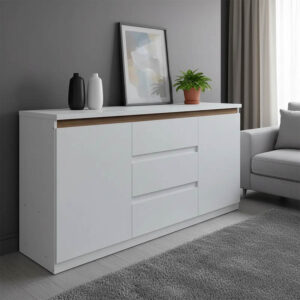 Chiemo Argos The Classic sideboard in white 160x40x93.6cm