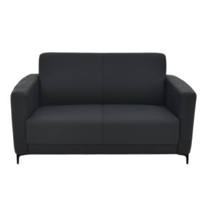 069 000085 1 Two seater sofa Sidica I Argos The Classic PU in black color 135x78x83cm