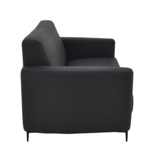 069 000085 2 Two seater sofa Sidica I Argos The Classic PU in black color 135x78x83cm