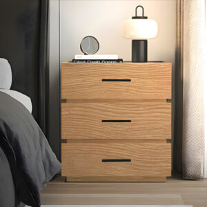 072 000141 1 Sonlen Argos The Classic mdf bedside table in oak color 60x40x66cm
