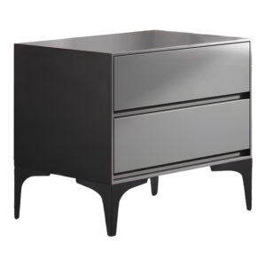 Lamesa Argos The Classic mdf bedside table in anthracite color 50x40x48cm