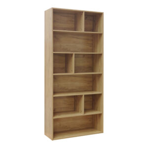 Bookcase Evergin Argos The Classic with drawers mdf in oak color 80x30x180cm