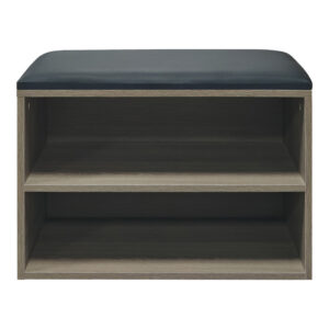 072 000164 2 Shoe cabinet stool Kiana Argos The Classic 4 pairs in grey-oak color 60x32x44cm