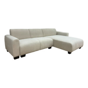 Reversible corner sofa Erros Argos The Classic fabric in beige shade 287x161x71cm