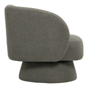 110 000106 1 Kreslo Argos The Classic swivel armchair fabric in khaki color 78x81x77cm