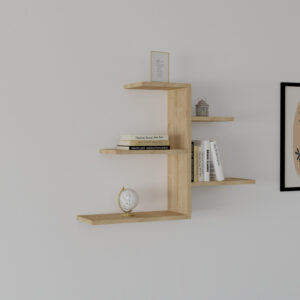 120 000568 1 Wall shelf Callum Argos The Classic in oak shade 82.2x19.6x48cm
