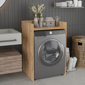 120 000597 Cuci Argos The Classic laundry cabinet in oak shade 60x62x99cm