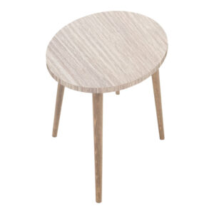 120 000622 3 Barton living room table Argos The Classic with a natural finish top and walnut legs 90x45x40 cm