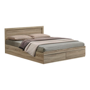 Bed Olympus Argos The Classic with drawer in sonoma 150x200cm
