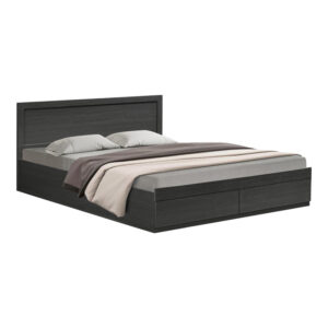 Bed Olympus Argos The Classic with drawer in wenge color 150x200cm