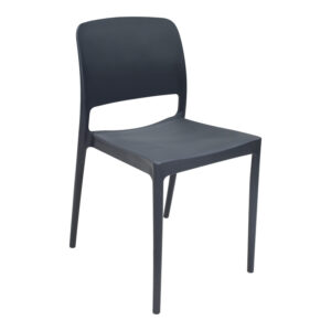 Chair Fenxy Argos The Classic pp in black color 38x42x77cm