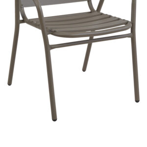 130 000120 3 Watson-Sussie Argos The Classic dining table set of 3 pieces champagne-glass metal D60x70cm