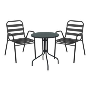 Vergo-Sussie Argos The Classic dining table black metal Φ60x70cm