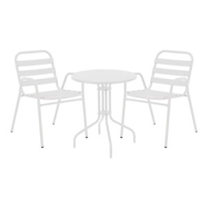 Vergo-Sussie Argos The Classic dining table white metal Φ60x70cm