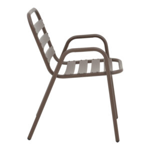 130 000145 3 Vergo-Sussie Argos The Classic dining table brown metal Φ60x70cm