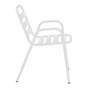 130 000189 3 Albero-Sussie Argos The Classic metal dining table in white shade D60x70cm