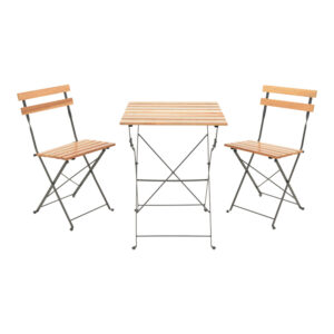 137 000012 Dining table Pometia Argos The Classic set of 3 pieces wood-metal