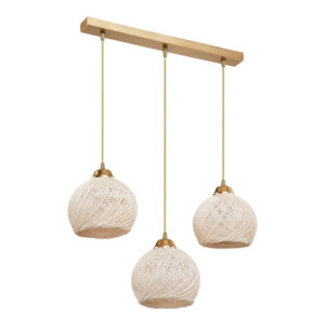 Three-light ceiling lamp PWL-0973 II Argos The Classic E27 gold 50x18x85cm