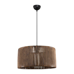 Lambu Argos The Classic single-light ceiling lamp E27 in brown shade Φ40x20cm