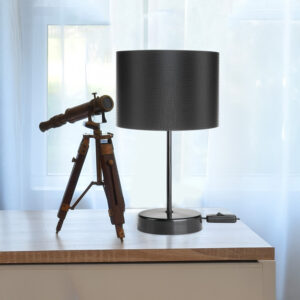 147 000194 1 Table lamp PWL-1183 Argos The Classic Ε27 black D22x36.5cm