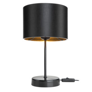 147 000194 2 Table lamp PWL-1183 Argos The Classic Ε27 black D22x36.5cm