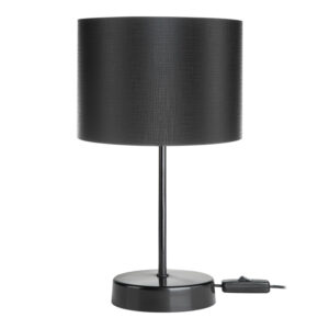147 000194 Table lamp PWL-1183 Argos The Classic Ε27 black D22x36.5cm