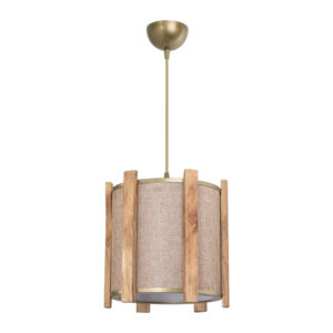 147 000200 Lidya Argos The Classic single-light ceiling lamp E27 in beige-sand shade Φ31.5x28cm