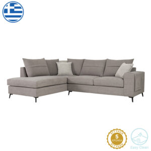 Right corner sofa Montana Argos The Classic grey fabric-light grey cushions 275x215x93cm