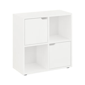 Bookcase Bookel Argos The Classic in white color 59.6x27.5x60.4cm