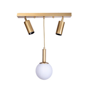 193 000104 Ceiling light Barten Argos The Classic E27 gold metal 50x15x55cm