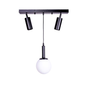 193 000105 Ceiling light Barten Argos The Classic E27 black metal 50x15x55cm