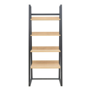 197 000293 2 Ryder Argos The Classic bookcase in oak-black shade 75x36x185cm