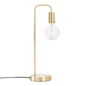 Table lamp Klio Argos The Classic metal in gold color 15x12.5x45cm