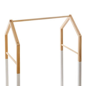 199 000643 1 Children's hanger Holen Argos The Classic pine wood in natural and white color 60x37x100cm