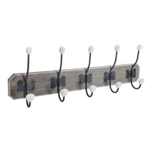 199 000668 Coat hook Holden Argos The Classic mdf in antique natural color 19.5x9x60.5cm