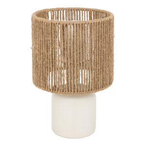 Table lamp Leyda Argos The Classic ceramic in white-natural color D16x24cm