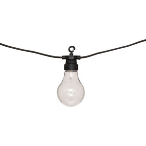 199 000685 1 Deco garland with 10 led lights Karivan Argos The Classic in black color 490x12x6cm