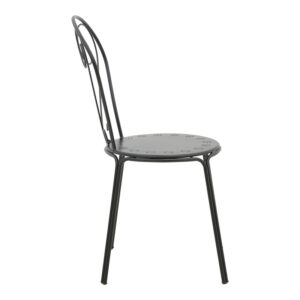 200 001128 3 Vergo-Chari Argos The Classic dining set 3pcs metal in black shade